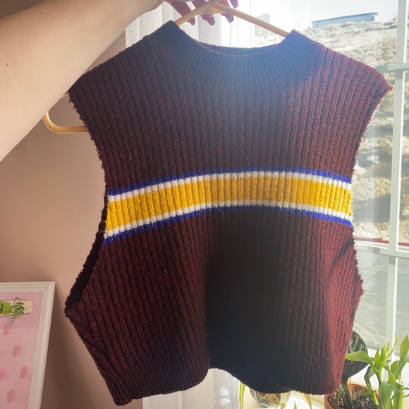 high neck tank top